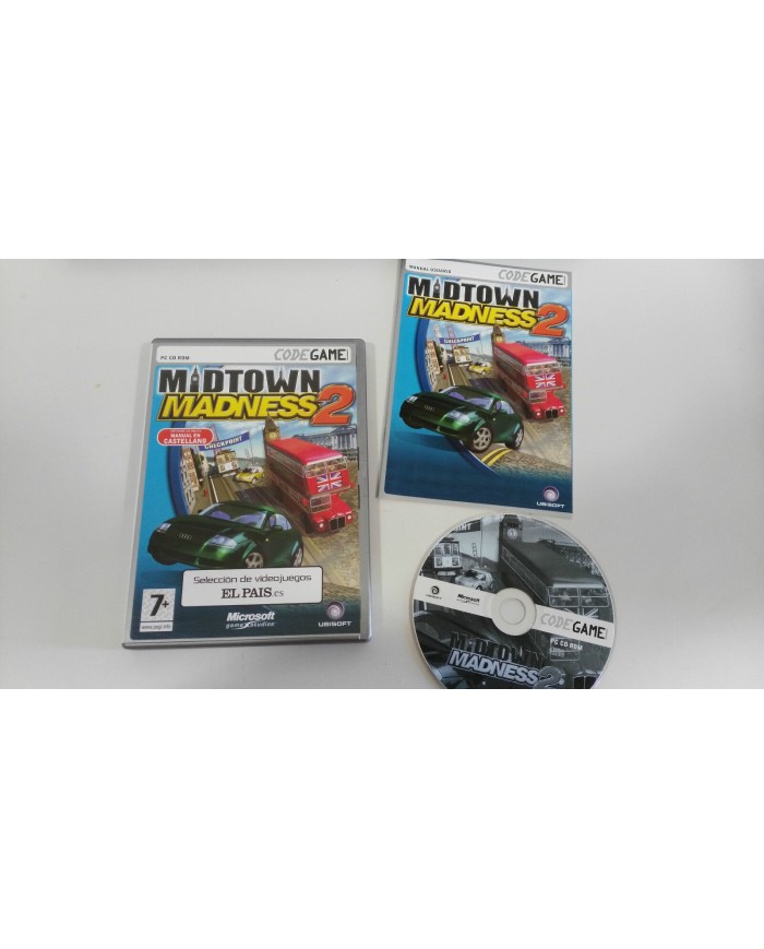 MIDTOWN MADNESS 2 JUEGO PARA PC CD-ROM EN ESPAÑOL CODEGAME