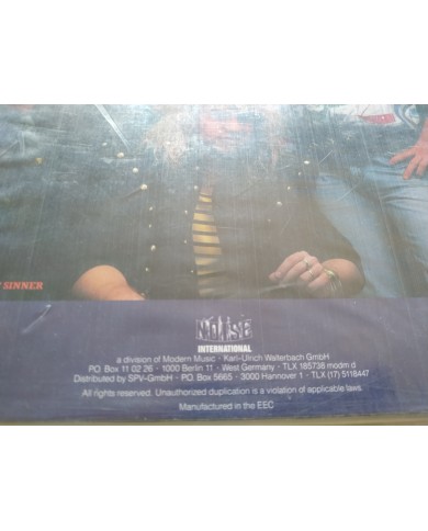 Sinner Dangerous Charm N0101-1 1987 First Press - LP Vinilo 12" VG/VG Mg Am