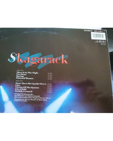 Skagarack Skagarack 829446-1 1986 First Press - LP Vinilo 12" VG/VG Mg Am