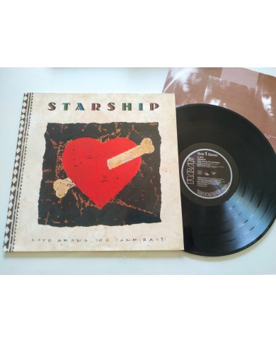 Starship Love Among The Cannibals PL90387 First Press LP Vinilo 12" VG/VG Mg Am