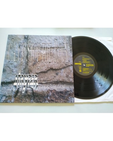 Stryper Can?t Stop The Rock HWDLP8 1991 First Press LP Vinilo 12" VG/VG Mg Am