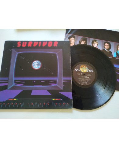 Survivor Caught In The Game PZ38791 1983 First Press LP Vinilo 12" VG/VG Mg Am