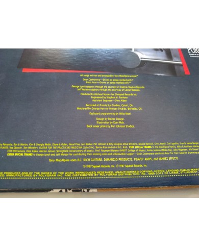 Tony Macalpine Maximum Security 832249-1 First Press LP Vinilo 12" VG/VG Mg Am