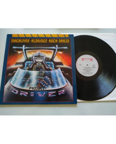 Tony Macalpine Project Driver RR9632 1987 First Press LP Vinilo 12" VG/VG Mg