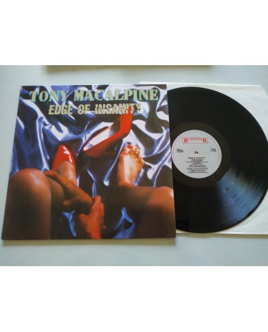 Tony Macalpine Edge Of Insanity RR9706 1986 First Press LP Vinilo 12" VG/VG Mg A