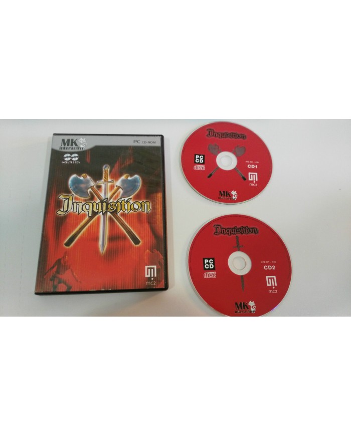 INQUISITION JUEGO PC ESPAÑOL 2 X CD-ROM MK INTERACTIVE MC2