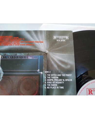 Tony Macalpine Edge Of Insanity RR9706 1986 First Press LP Vinilo 12" VG/VG Mg A