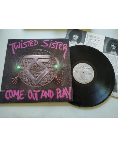 Twisted Sister Come Out And Play 81275-1 First Press - LP Vinilo 12" VG/VG Mg Am