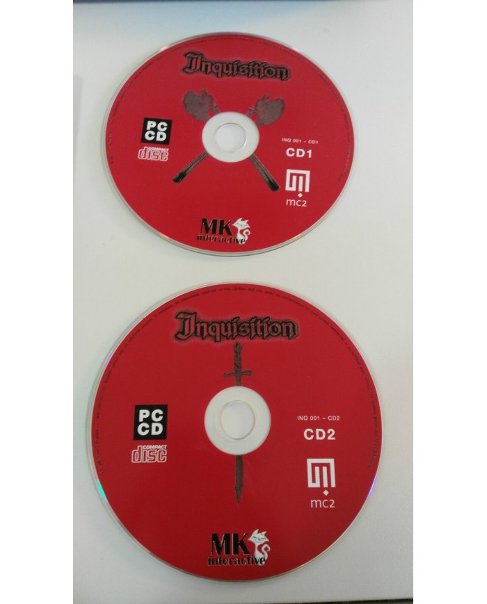 INQUISITION JUEGO PC ESPAÑOL 2 X CD-ROM MK INTERACTIVE MC2