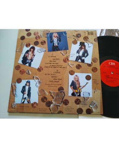 Warrant Dirty Rotten Filthy Stinking 1989 First Press LP Vinilo 12" VG/VG Mg Am