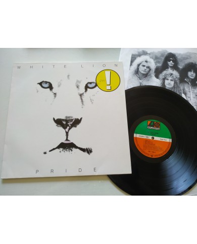 White Lion Pride 781768-1 1987 German First Press LP Vinilo 12" VG/VG Mg Am