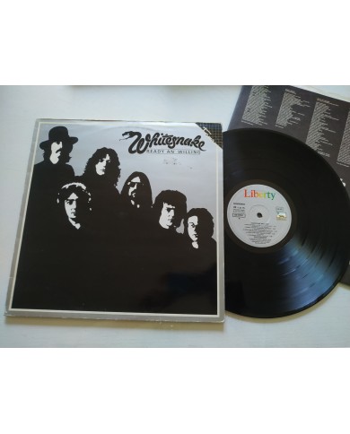 Whitesnake Ready And Willing 1980 Spain First Press - LP Vinilo 12" VG/VG Mg
