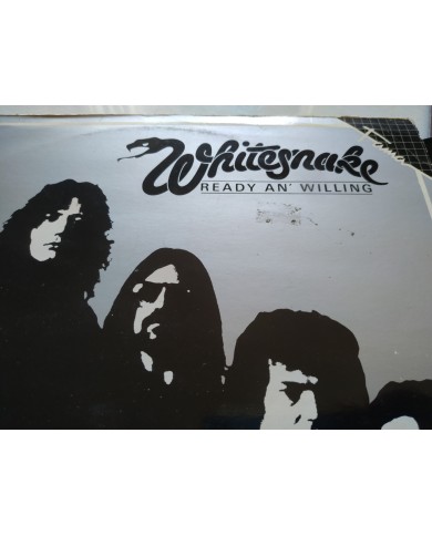 Whitesnake Ready And Willing 1980 Spain First Press - LP Vinilo 12" VG/VG Mg