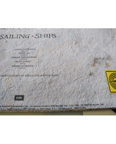 Whitesnake Slip Of The Tongue 1989 Spain First Press - LP Vinilo 12" VG/VG Mg Am