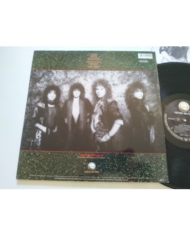 Y&T Contagious 924142-1 1987 German First Press - LP Vinilo 12" VG/VG Mg Am