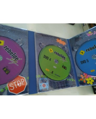 Rebelde Way La Serie - Episodios 1-19 - 4 x DVD Espa?ol Region 2 Am