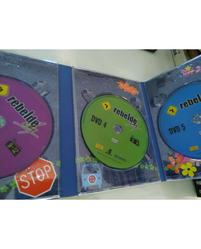 Rebelde Way La Serie - Episodios 1-19 - 4 x DVD Espa?ol Region 2 Am