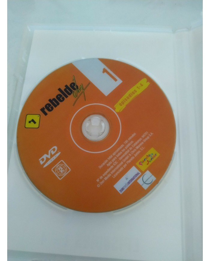 Rebelde Way La Serie - Volumen 1 - Episodios 1-4 - DVD Espa?ol Region 2  - 2T