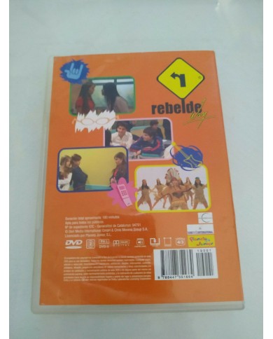 Rebelde Way La Serie - Volumen 1 - Episodios 1-4 - DVD Espa?ol Region 2  - 2T
