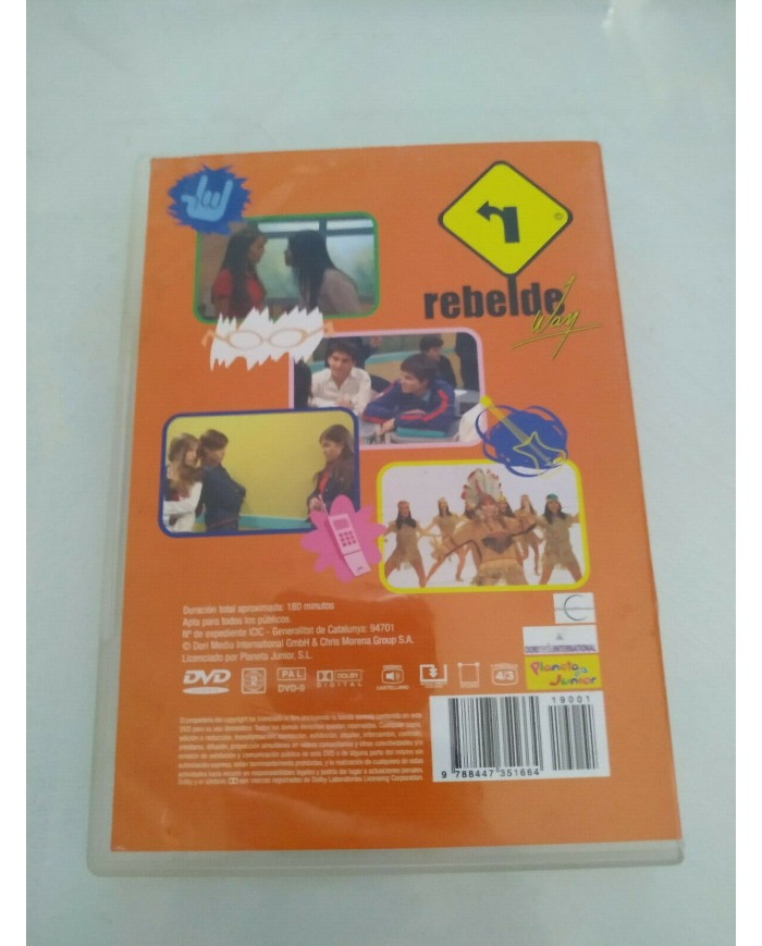 Rebelde Way La Serie - Volumen 1 - Episodios 1-4 - DVD Espa?ol Region 2  - 2T