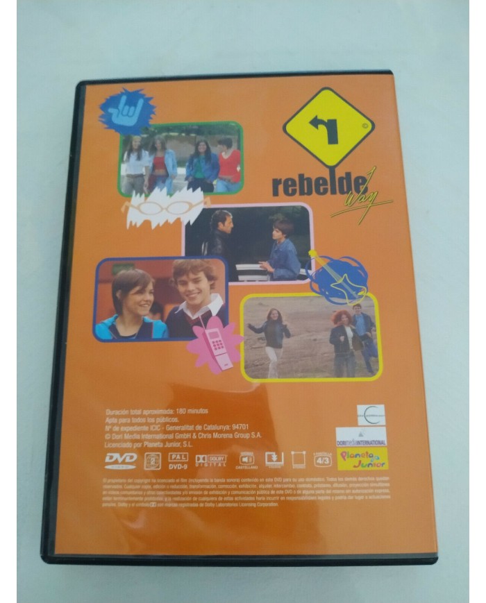Rebelde Way La Serie - Volumen 17 - Episodios 64-67 - DVD Espa?ol Region 2 - 2T