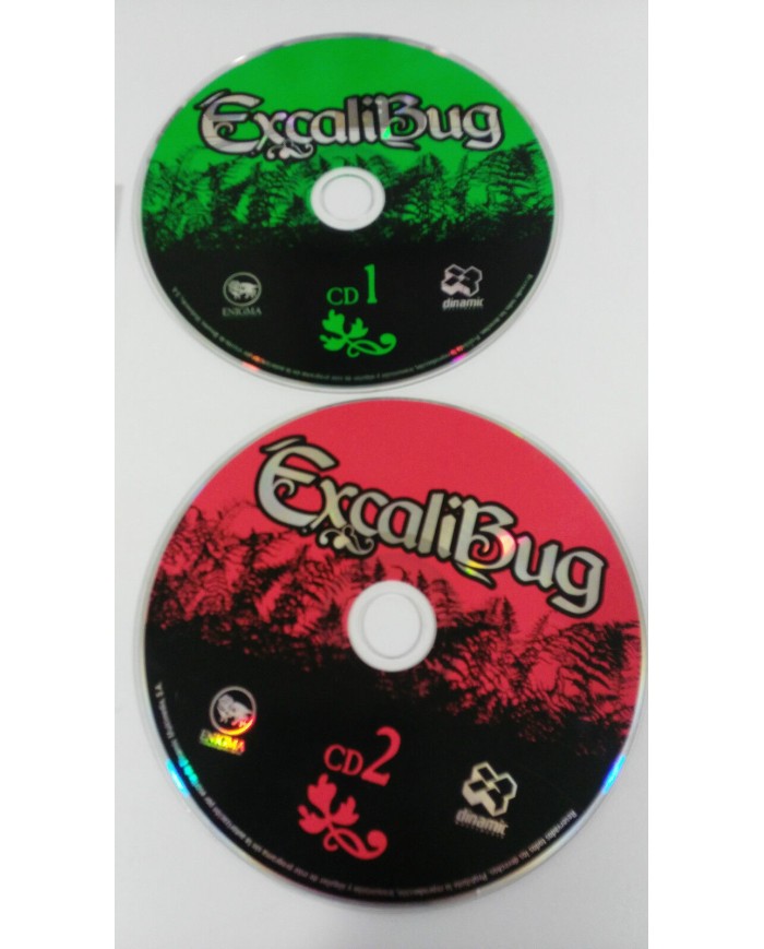 EXCALIBUG JUEGO PC ESPAÑOL DOBLE 2 X CD-ROM ENIGMA