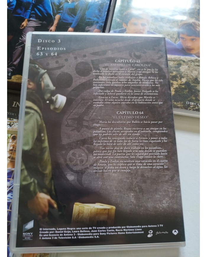 El Internado Laguna Negra Septima Temporada Parte 1 - DVD Español Region 2 El Internado Laguna Negra Septima Temporada Parte 1 - DVD Español Region 2