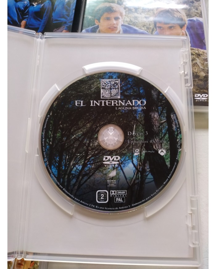 El Internado Laguna Negra Septima Temporada Parte 1 - DVD Español Region 2 El Internado Laguna Negra Septima Temporada Parte 1 - DVD Español Region 2