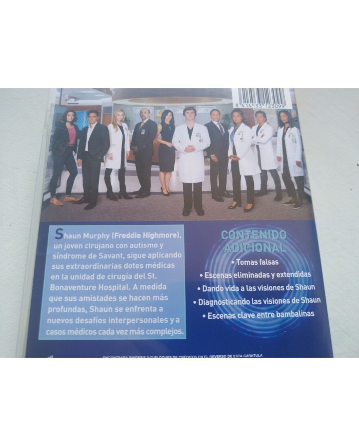 The Good Doctor Segunda Temporada 2 Completa - DVD Region 2 Espa?ol Ingles 3T The Good Doctor Segunda Temporada 2 Completa - DVD Region 2 Espa?ol Ingles 3T