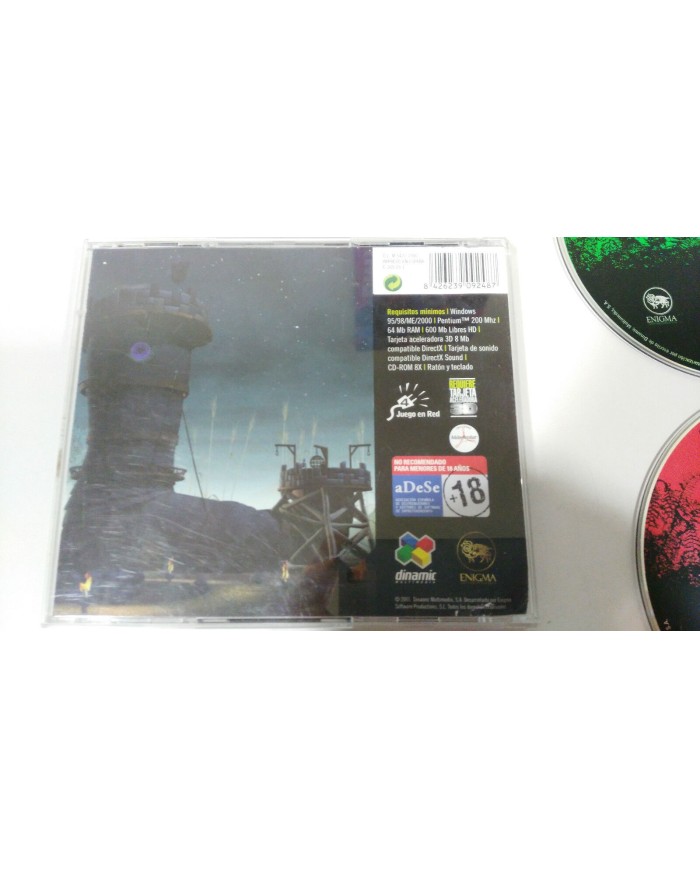 EXCALIBUG JUEGO PC ESPAÑOL DOBLE 2 X CD-ROM ENIGMA