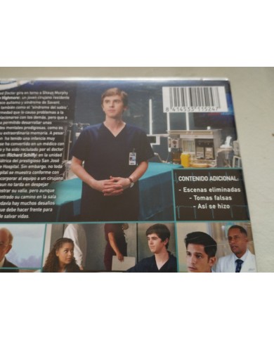 The Good Doctor Primera Temporada Completa - 4 x DVD Region 2 Español Ingles Am The Good Doctor Primera Temporada Completa - 4 x DVD Region 2 Español Ingles Am
