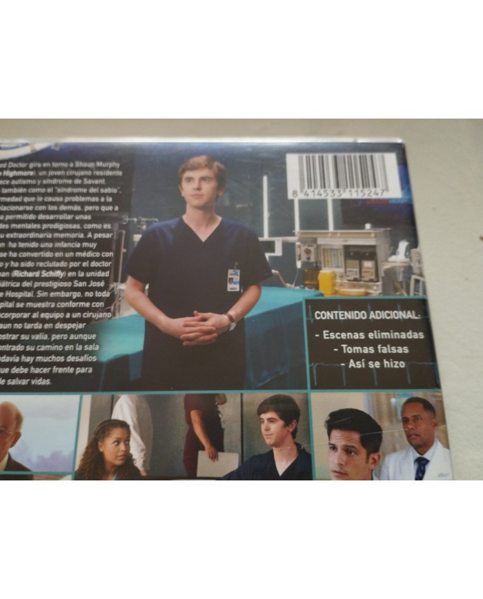 The Good Doctor Primera Temporada Completa - 4 x DVD Region 2 Español Ingles Am