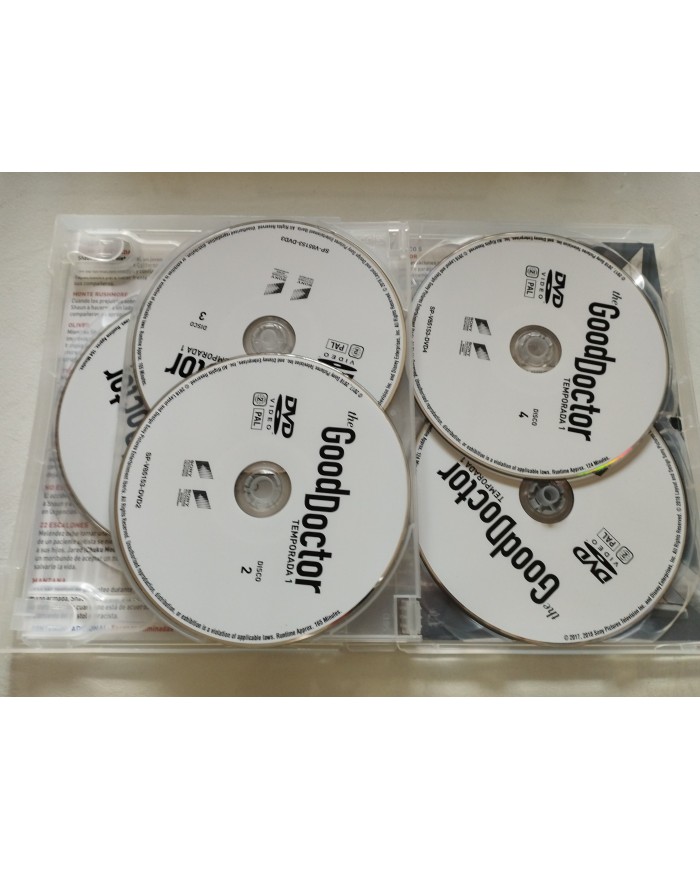 The Good Doctor Primera Temporada Completa - 4 x DVD Region 2 Español Ingles Am