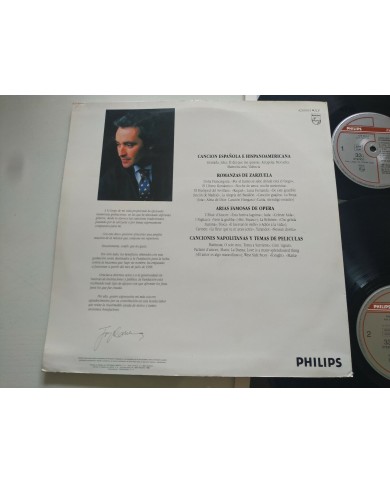 Jose Carreras Bravo Arias Famosas Opera 1988 - 2 x LP 12" Vinilo VG/VG