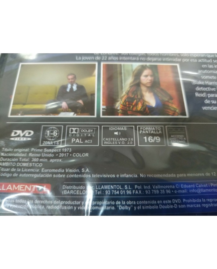 Principal Sospechoso 1973 Serie Completa DVD Region All Espa?ol Ingles Nueva 3T