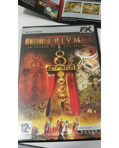 IMPERIUM RTC LA GUERRA DE LAS GALIAS JUEGO PC CD-ROM ESPAÑOL FX INTERACTIVE - AM IMPERIUM RTC LA GUERRA DE LAS GALIAS JUEGO PC CD-ROM ESPAÑOL FX INTERACTIVE - AM