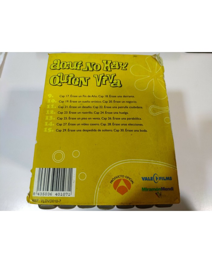 Aqui No Hay Quien Viva Serie TV Temporada 2 - Capitulos 17-30 - 7 x DVD - T