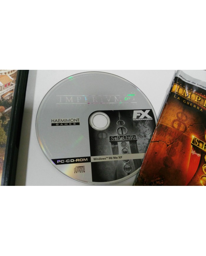 IMPERIUM RTC LA GUERRA DE LAS GALIAS JUEGO PC CD-ROM ESPAÑOL FX INTERACTIVE - AM