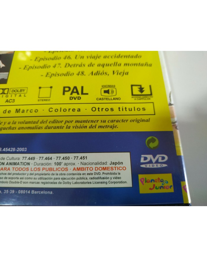 Marco La Serie de TV - 40 Episodios - 10 x DVD Espa?ol Region 0 Faltan 3 DVD 2T