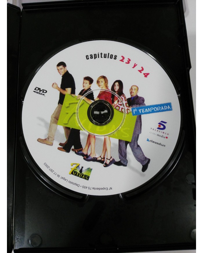 7 VIDAS TEMPORADA 1 COMPLETA 13 DVD 26 CAPITULOS + EXTRAS UNICA EBAY