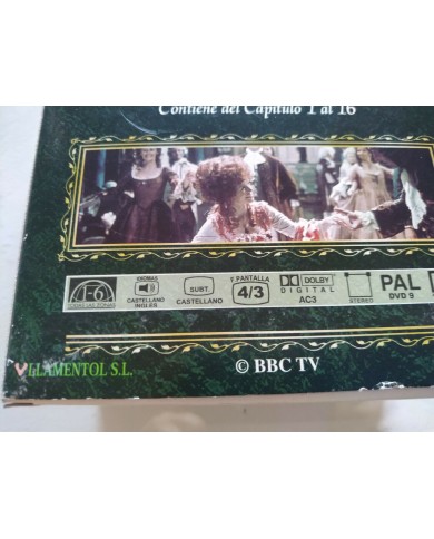 Poldark Serie TV Cap 1-16 Primera Parte - 5 x DVD Region All Espa?ol Ingles 3T