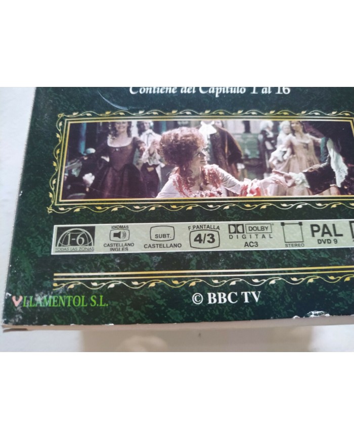 Poldark Serie TV Cap 1-16 Primera Parte - 5 x DVD Region All Espa?ol Ingles 3T