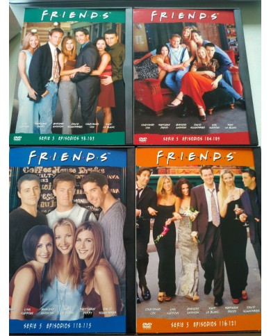 Friends Quinta Temporada 5 Completa Serie TV - 4 x DVD Espa?ol Ingles - 3T