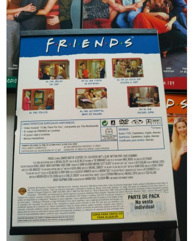Friends Quinta Temporada 5 Completa Serie TV - 4 x DVD Espa?ol Ingles - 3T
