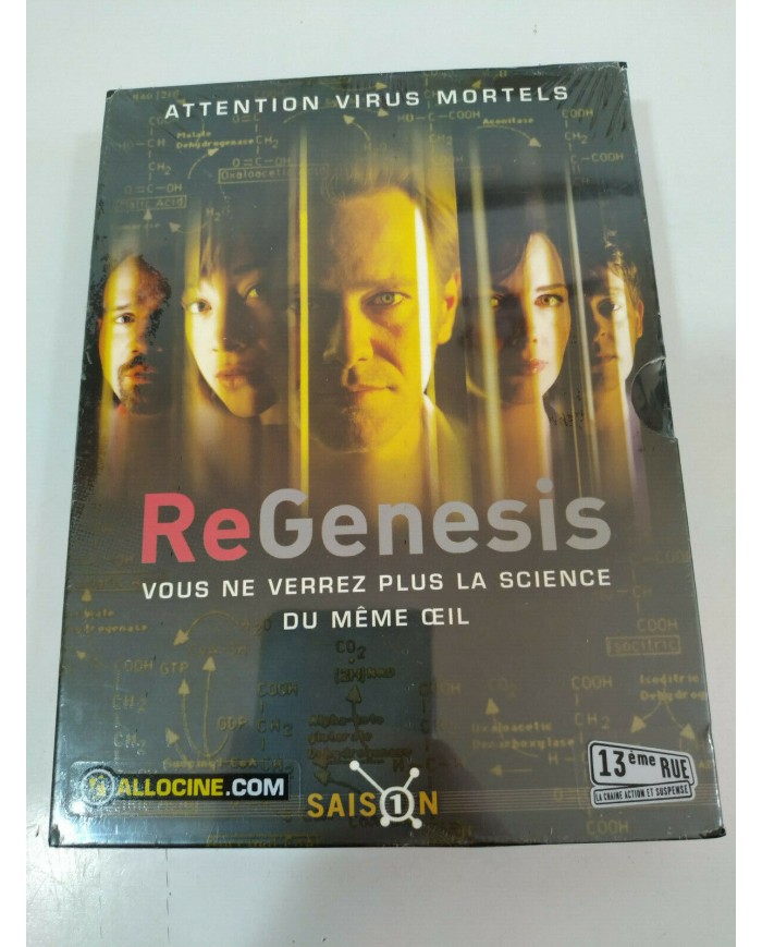 REGENESIS COMPLETE SEASON 1 - COFFRET 4 x DVD ENGLISH FRANCAIS - AM