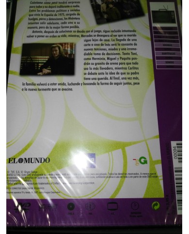 CUENTAME COMO PASO OCTAVA TEMPORADA 8 - 16 DVD Nuevo CUENTAME COMO PASO OCTAVA TEMPORADA 8 - 16 DVD Nuevo