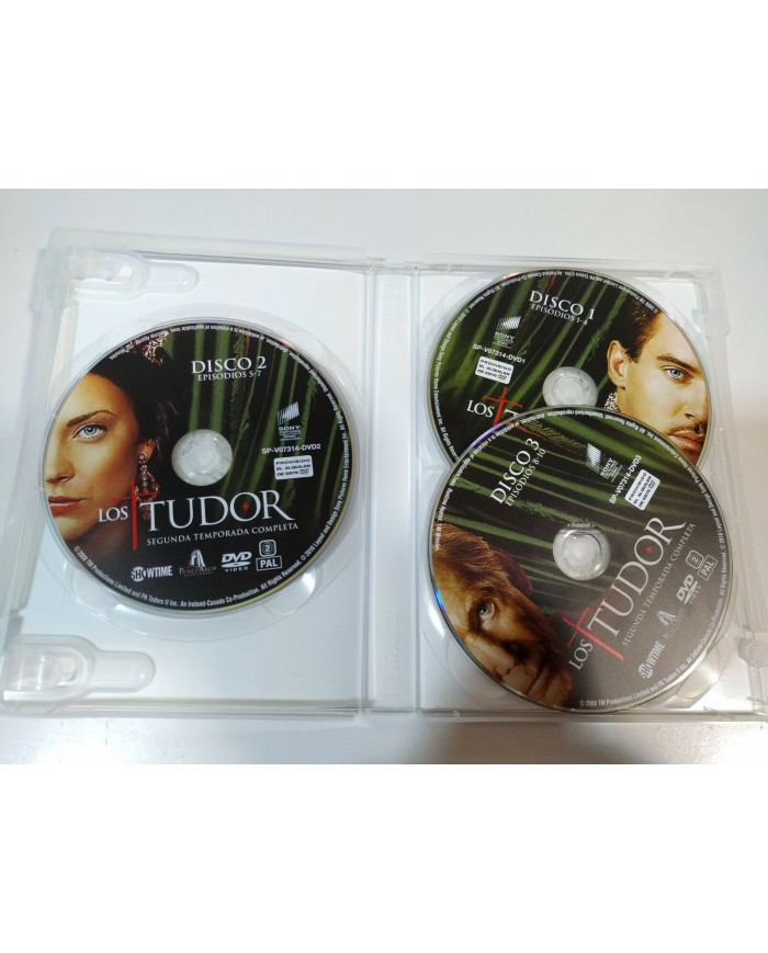 Los Tudor Segunda 2 Temporada Completa Serie TV - 3 x DVD Espa?ol Ingles - 3T