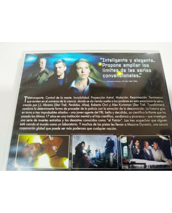 The Fringe Primera Temporada 1 Completa Serie TV - 7 x DVD Espa?ol Ingles - 3T The Fringe Primera Temporada 1 Completa Serie TV - 7 x DVD Espa?ol Ingles - 3T