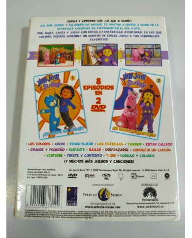 Jim Jam & Sunny Juega y Aprende Serie TVE - 2 x DVD Region 2 Espa?ol - 3T Jim Jam & Sunny Juega y Aprende Serie TVE - 2 x DVD Region 2 Espa?ol - 3T