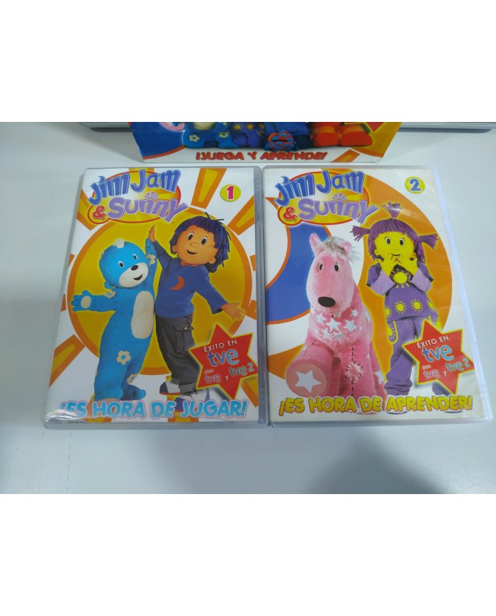 Jim Jam & Sunny Juega y Aprende Serie TVE - 2 x DVD Region 2 Espa?ol - 3T